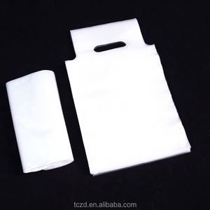 Bolsa de Plástico Desechable de HDPE Económica con Logotipo Impreso para una Sola Taza de Café, Jugo, Leche, Té - Product Image 1