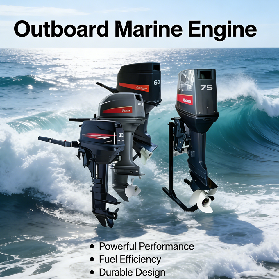 Shop Our Collection of New Outboard Motors - 9.8HP to 75HP