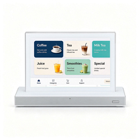Tablette Android WIFI6 10,1 pouces à double écran et double tactile, terminal RK3568 Quad Core avec Ethernet RJ45 POE