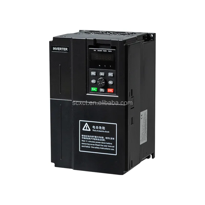 High quality 15kw 18.5kw 220v 50hz 60hz three-phase AC heavy-duty water pump RS485 VFD vector inverter