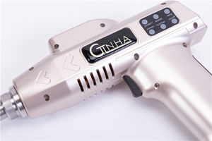 Mesin Pijat Leher Profesional Alat Pijat Otot Tubuh Elektrik Pistol Impuls Pereda Nyeri Alat Penyesuaian Chiropractic - Product Image 3