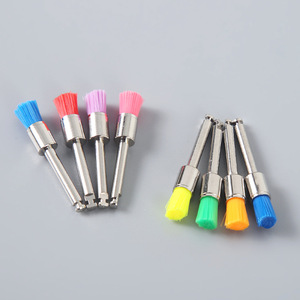 Cepillo de pulido Dental colorido, cepillo de profilaxis de cerdas de nailon Dental desechable, cepillo profiláctico Dental 100 unids/caja - Product Image 2