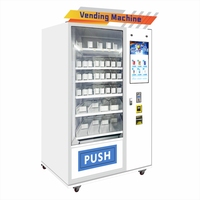 Distributeur automatique de boissons froides et d'eau en bouteille pour voitures et snacks, avec marquage d'altitude sur l'axe Y