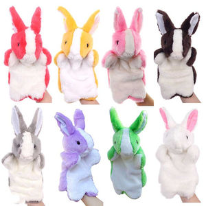 Songshan Toys conejo marioneta <span class=keywords><strong>de</strong></span> mano juguete educativo peluches al por mayor suave <span class=keywords><strong>conejito</strong></span> marioneta <span class=keywords><strong>de</strong></span> peluche para niños animal <span class=keywords><strong>de</strong></span> peluche para niños - Product Image 2