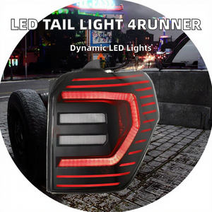 AURON for Universal Fitment 2010-2024 LED Retrofit Kit-Clear Waterproof <b>Plug</b> Play 12V 36W 6000K 6000 Lumens Red <b>Tail</b> Lamp/Turn - Product Image 3