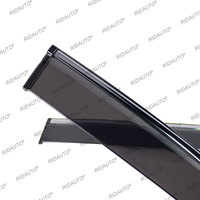 Viseras Laterales para Ventanas, Protectores Contra Lluvia y Viento para FORD RANGER T9 RAPTOR WILDTRAK SPORT 2023, 2024 y 2025, Accesorios NUEVOS