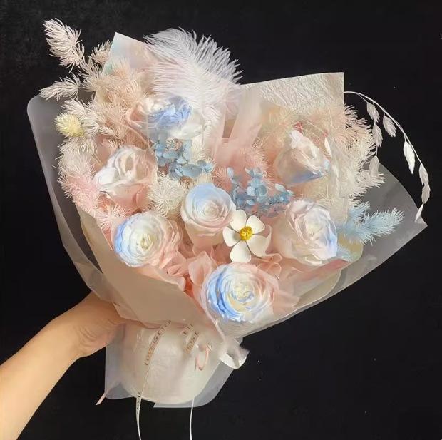 Reading thousands of spring bouquets