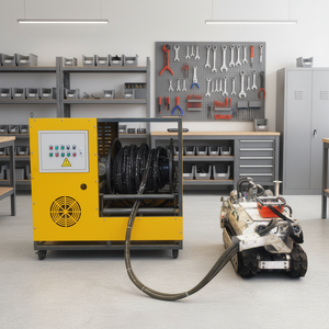 <span class=keywords><strong>Plateforme</strong></span> mobile industrielle de nettoyage des boues avec moteur de 22 kW et robot de dragage submersible, garantie 1 an - Product Image 1