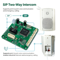 Carte de développement audio pour interphone IP SIP2101T, module de traitement vocal du protocole SIP pour diffusion publique industrielle