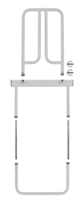 Barra de apoyo para cama de acero inoxidable resistente al óxido, fácil instalación, barra de asistencia para protección de ancianos en el hogar - Product Image 3