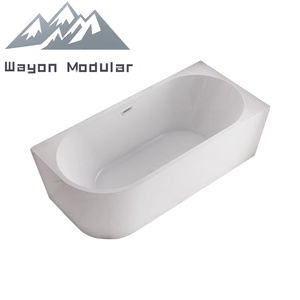 Baignoire autoportante de luxe Wayon en acrylique avec design ergonomique pour une immersion relaxante - Product Image 3