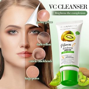 Limpiador facial suave con vitamina C y aminoácidos de kiwi FAYANKOU de marca privada, aclarante, adecuado para piel grasa. - Product Image 3
