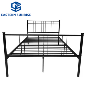 Cama Doble de Acero Resistente y Económica para Habitaciones de Alquiler, Dormitorios de Personal y Hogares - Product Image 1