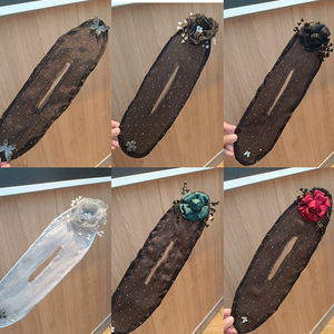 Épingle à cheveux simple en forme de fleur, outil et accessoire de coiffure pour femmes, idéal pour les coiffures de mariée - Product Image 3