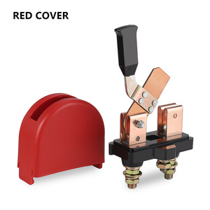 Interruptor de guillotina de 150A, 12-36V, interruptor de alimentación automotriz de cobre para actualización y reacondicionamiento, rojo y blanco - Product Image 3