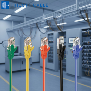 Кабель Ethernet CAT6, кабель EtherCAT, гибкий сетевой кабель RJ45 Profinet, коммуникационный кабель BUS, промышленный гибкий кабель Ethernet - Product Image 1