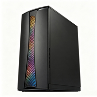 Çok Satan ATX M ATX ITX Masaüstü Kasa 7 PCI Yuvası 2 HDD 3 SSD RGB Ön Panel Ofis Oyun Bilgisayarı Yapımı PC Kasası