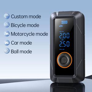 Inflador de Neumáticos Portátil de ABS <span class=keywords><strong>para</strong></span> Coche y Motocicleta 150 PSI <span class=keywords><strong>Mini</strong></span> <span class=keywords><strong>Compresor</strong></span> de Aire con Pantalla LED <span class=keywords><strong>para</strong></span> Bicicleta Bomba Inflable Inalámbrica - Product Image 5