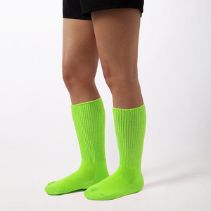 Wholesale Factory Fashion Sugar Foot Solid Bright Colors Loose Mouth <strong>Diabetes</strong> Care Knitted Logo Slouch <strong>Socks</strong> for Men and <strong>Women</strong> - Product Image 6