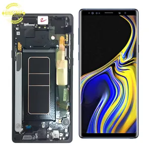 6.4 "écran d'origine pour <span class=keywords><strong>Samsung</strong></span> <span class=keywords><strong>Galaxy</strong></span> Note9 <span class=keywords><strong>Note</strong></span> <span class=keywords><strong>9</strong></span> SM-N960F N9600 N960U LCD écran tactile pièces de rechange de réparation avec cadre - Product Image 1