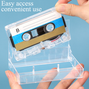 SUNSHING VHS étui de bibliothèque en plastique boîtier de cassette Audio disques CD DVD étuis de remplacement pour PS2 PS3 <span class=keywords><strong>PS4</strong></span> PS5 support de disque de jeu - Product Image 3