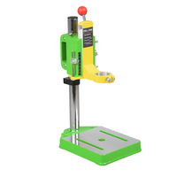Support de perceuse professionnel robuste en aluminium pour perceuse électrique, support pour le travail du bois