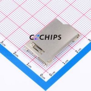 K-ZD-101PWB SD Card / Memory Card Connector SMD Connector - Product Image 1