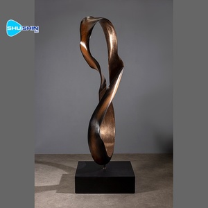Grande <span class=keywords><strong>Scultura</strong></span> Astratta Moderna <span class=keywords><strong>in</strong></span> <span class=keywords><strong>Bronzo</strong></span> per Decorazione d'Interni, Modello <span class=keywords><strong>in</strong></span> Vendita per Collezionisti - Product Image 4
