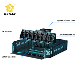 Simulador de Vuelo VR para 8 Jugadores Eplay, Disfruta Ahora de Películas VR, 13 Juegos, Experiencia de Vuelo en Realidad Virtual con Auriculares VR - Product Image 3