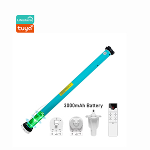 Persianas Enrollables Modernas Inteligentes SZMYQ Tuya de 25 mm con Motor Tubular WiFi a Batería, Sistema de Cortinas Motorizadas 100% Inalámbrico - Product Image 1