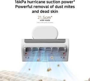 MIJIA 16kPa Puissance d'aspiration 72000 pulsations/min 65 ° Aspirateur <span class=keywords><strong>anti</strong></span>-acariens pour lits d'animaux C Hot Air UV-C <span class=keywords><strong>Anti</strong></span>-Tangle 99,9% Stérilisation 2 Pro - Product Image 2