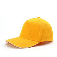 Gorra de Béisbol Deportiva de 5 Paneles de Algodón con Logotipo Personalizado, Bordado por Sublimación, Estilo Sandwich, para Hombre y Mujer