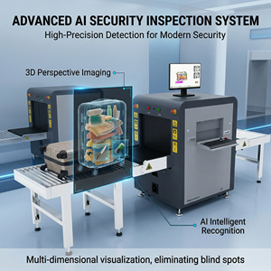 High-Resolution Durable X-Ray Scanner Baggage Inspection <strong>Machine</strong> <strong>Metal</strong> <strong>Detector</strong> Large Scanning Area Security Protection - Product Image 2
