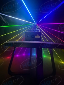 Laser de scène ILDA DMX avec contrôle par application mobile, effet d'animation 3D, pour DJ, discothèque, soirée, bar - Product Image 2