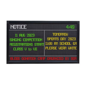 Smart P4 Digital 8K Pantalla LED a prueba de agua 1200cd Brillo 2 años de garantía-Mensaje electrónico de fábrica universitaria al aire libre - Product Image 4