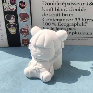 Nezha décoration Silicone moule mythe personnage trois princes bougie outil de meulage aromathérapie bougie outil de meulage couché <span class=keywords><strong>petit</strong></span> - Product Image 5