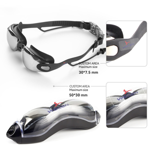 2023 gros pas cher Super vue HD lentille anti-buée vue claire hommes femmes enfant non myopes sangles en silicone <span class=keywords><strong>lunettes</strong></span> <span class=keywords><strong>de</strong></span> <span class=keywords><strong>natation</strong></span> - Product Image 3