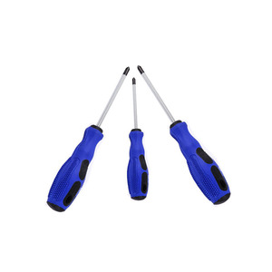 Jeu de tournevis professionnels Phillips et à tête plate avec embout magnétique et poignée en caoutchouc antidérapante pour outils de réparation DIY - Product Image 5