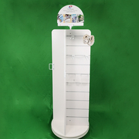 Centroyal CR-041 Présentoir à bijoux rotatif en métal sur mesure, avec revêtement en poudre, pour usage commercial