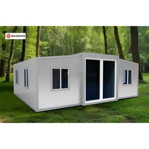 Transportable Fabricated Complete 30ft 40ft House Kit Portable Container Home With 2 Big Bedroom For Family