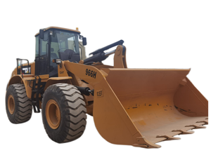 Used CAT 966H Large Front Wheel Loader Spot Goods For <b>Sand</b> Yard Port Material Transfer Construction Equipment - Product Image 1