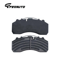 Plaquettes de frein pour camions lourds WVA 29087, personnalisation OEM/ODM, directement de l'usine