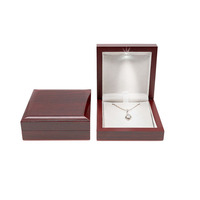 Boîte à bijoux en bois Led personnalisée de luxe en gros avec lumière Led pour boucles d'oreilles bagues colliers bracelets pendentifs boîtes emballage
