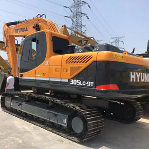 Excavatrice sur chenilles Hyundai 305 LC-9T d'occasion, 31 tonnes, avec moteur et roulements, prix bas, en vente, modèle 2023, faible nombre d'heures de fonctionnement - Product Image 1