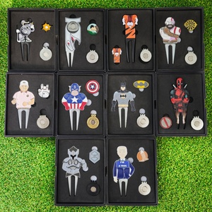 Marcador de pelota de golf divertido, grabado, productos para zapatos, collar, productos Niveau, listo para usar, RFID, clip sexy, único, esmaltado - Product Image 3