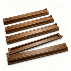 Wooden Mahjong Racks with Magnetic Pushers, Creative <b>Game</b> Tile Base, Mahjong Stands Push Rod Wood Trays - Product Image 1