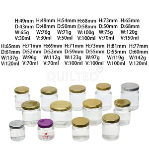 <span class=keywords><strong>Venta</strong></span> Directa de Fábrica, Frasco de Vidrio Transparente de 75 ml para Nido de Pájaro, con Tapa Fácil de Abrir - Product Image 4