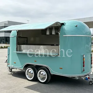 Carrito de Comida Móvil Eléctrico Popular en Alemania para Venta de Galletas de Chocolate, Pizza, Tacos y BBQ - Product Image 1