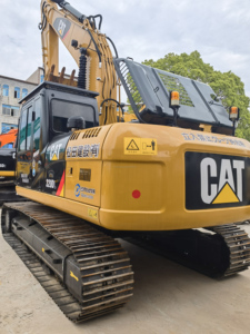 Excavatrice hydraulique Caterpillar 320DL d'occasion, modèle 2021, excavatrice sur chenilles robuste, moteur, pompe, puissance 104 kW, capacité de la benne 1,2 m³ - Product Image 5