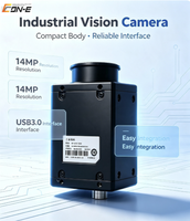 Kamera Visi Mesin HIKROBOT 14MP Global Shutter 1" CMOS MV-CH140-60GM/GC Antarmuka GigE 9fps Resolusi Penuh AOI/PCB